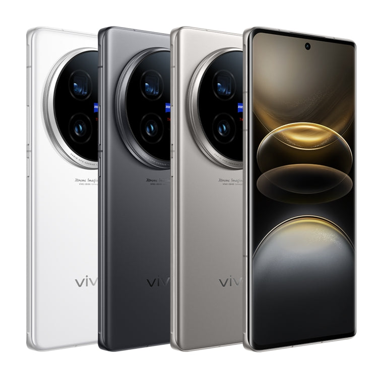 vivo X100 Ultra, 16GB+1TB, Face ID / Fingerprint Identification, 6.78 inch Android 14 OriginOS 4 Snapdragon 8 Gen 3 Octa Core, OTG, NFC, Network: 5G, Support Google Play(White)