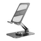 ROCK Desktop Rotating Metal Mobile Phone Holder(Grey)