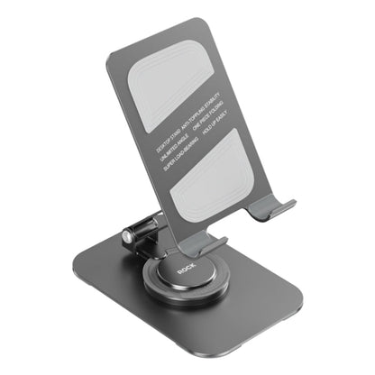 ROCK Desktop Rotating Metal Mobile Phone Holder(Grey)