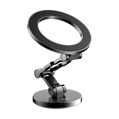 ROCK Q08 Car Magnetic Foldable Phone Holder(Black)