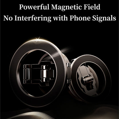 ROCK Q08 Car Magnetic Foldable Phone Holder(Black)