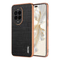 For Huawei nova 13 Pro AZNS Electroplated Frame Crocodile Texture Full Coverage Phone Case(Black)