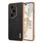 For Honor 300 Pro AZNS Electroplated Frame Crocodile Texture Full Coverage Phone Case(Black)