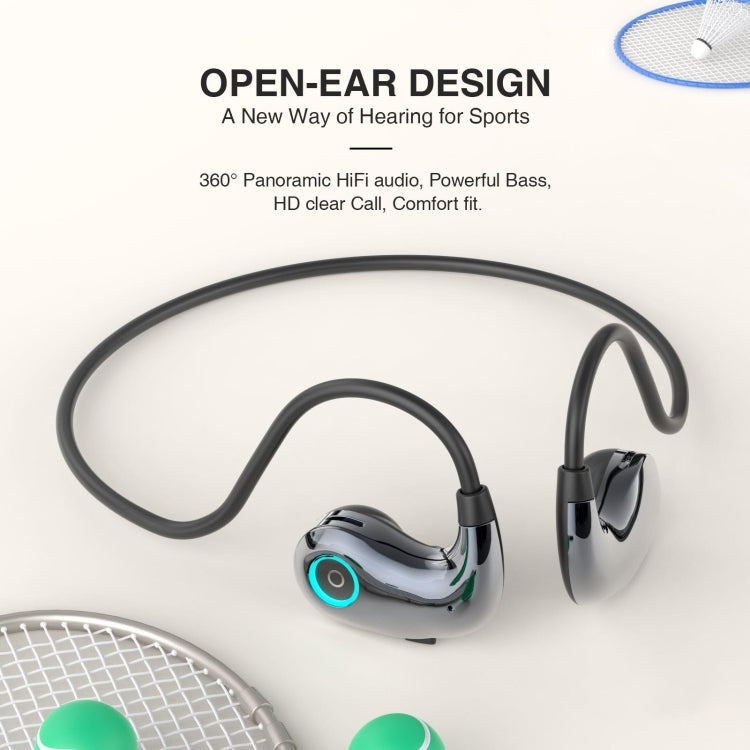 Hileo HI76 Sport Air Conduction Bluetooth Noise Reduction Headphones(White)