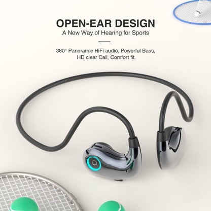 Hileo HI76 Sport Air Conduction Bluetooth Noise Reduction Headphones(White)