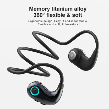 Hileo HI76 Sport Air Conduction Bluetooth Noise Reduction Headphones(White)