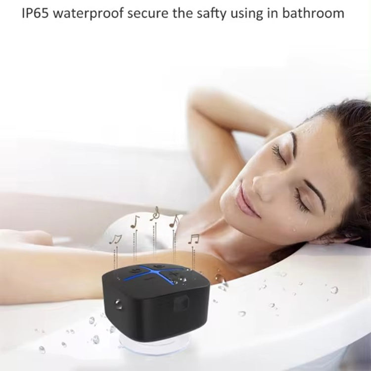 Hileo MZ513 Suction Cup Type Waterproof Wireless Stereo Speaker