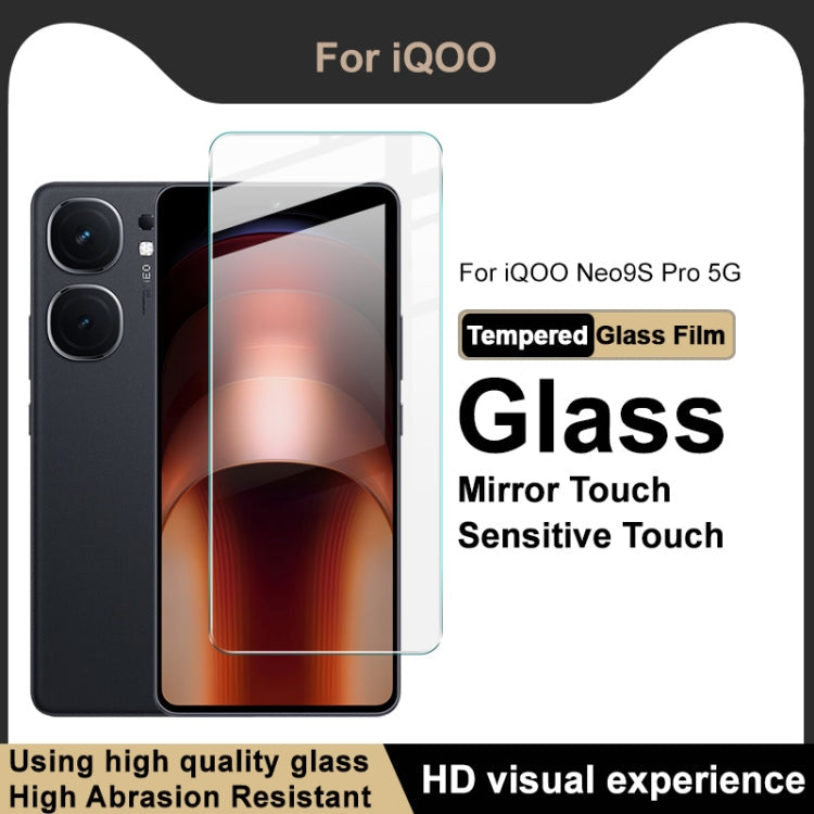 For vivo iQOO Neo9s Pro imak H Series Tempered Glass Film