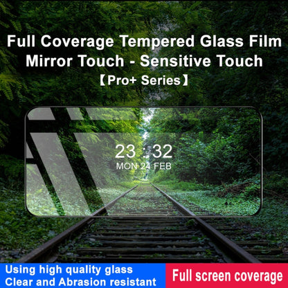 For vivo X200 Pro mini 5G imak 9H Surface Hardness Full Screen Tempered Glass Film Pro+ Series