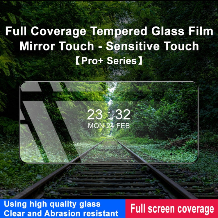 For vivo iQOO 13 5G imak 9H Surface Hardness Full Screen Tempered Glass Film Pro+ Series