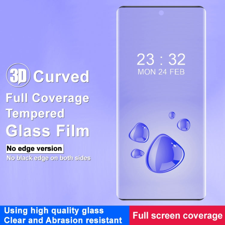 Pour vivo Y300 Pro 5G film en verre trempé incurvé 3D plein écran imak No Edge Version