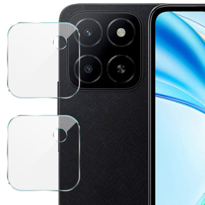 Pour Honor X5b 4G 2 PCS/Set Film de protection d'objectif de caméra arrière en verre HD IMAK