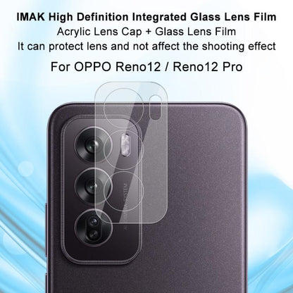 For OPPO Reno12 Pro Global imak High Definition Integrated Glass Lens Film