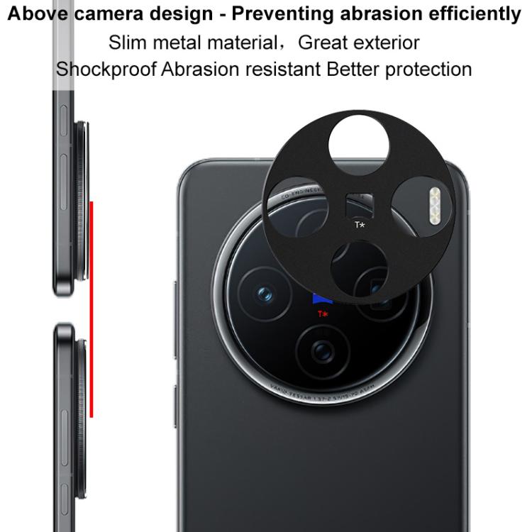 For vivo X200 IMAK Metal Camera Lens Protector Cover