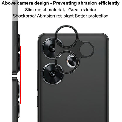 For Xiaomi Redmi Turbo 3 IMAK Metal Camera Lens Protector Cover