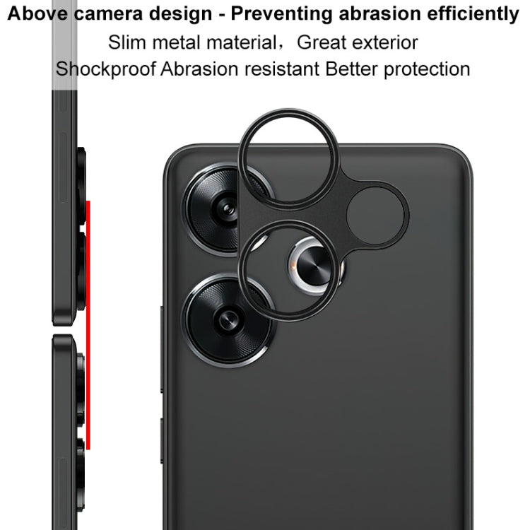 For Xiaomi POCO F6 IMAK Metal Camera Lens Protector Cover