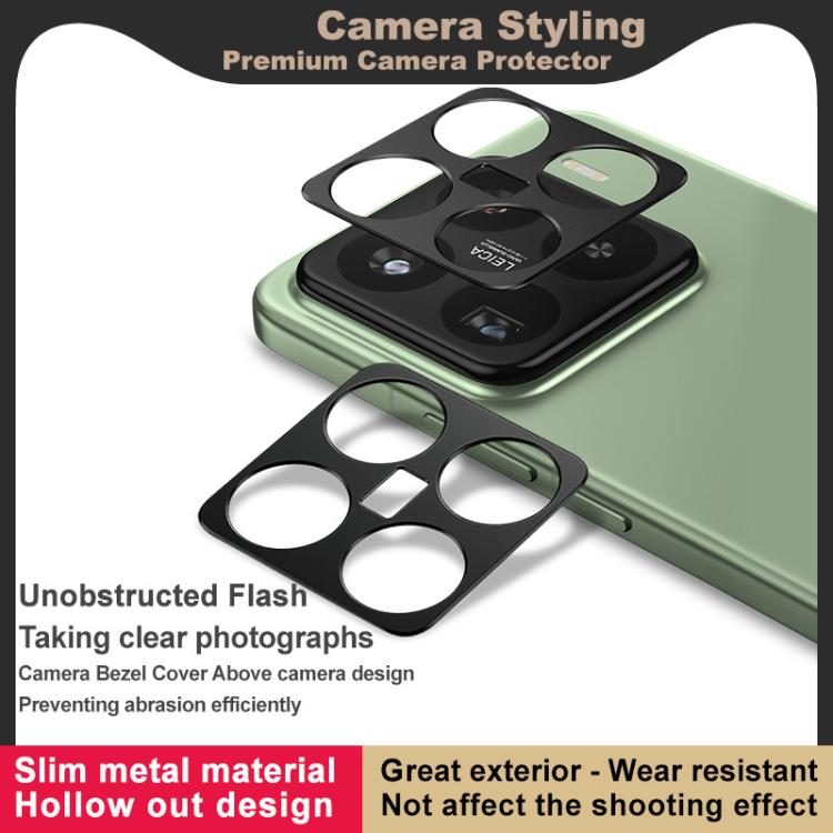 For Xiaomi 15 Pro IMAK Metal Camera Lens Protector Cover