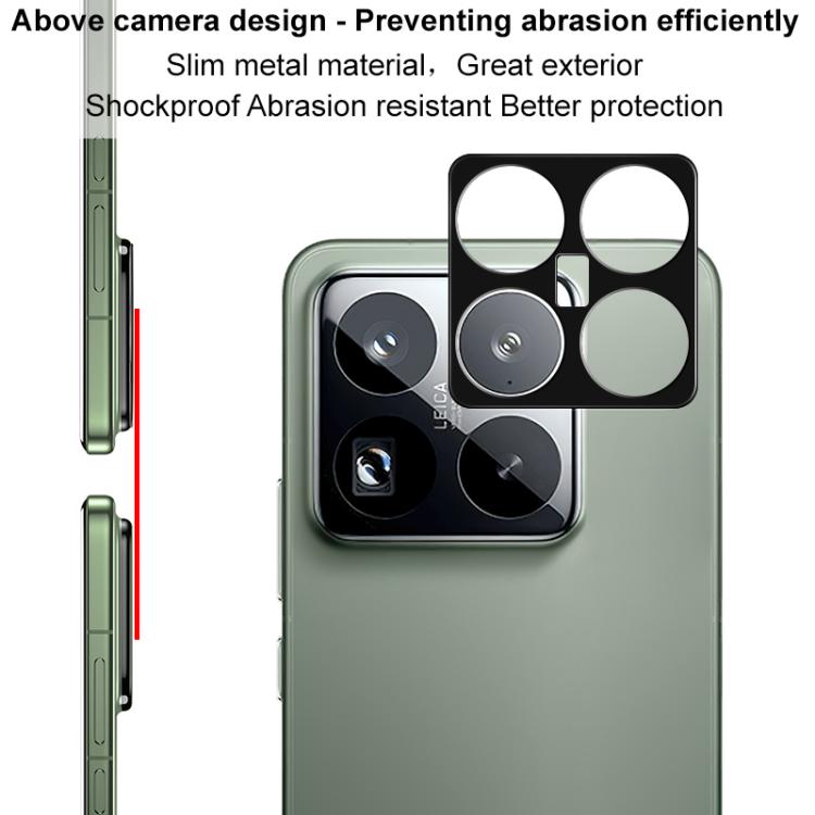For Xiaomi 15 Pro IMAK Metal Camera Lens Protector Cover