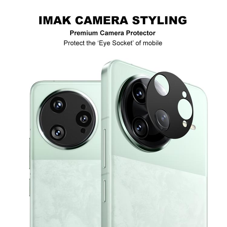 Pour Redmi K80 Pro / POCO F7 Ultra Cache de protection d'objectif photo en métal IMAK