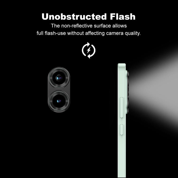 Pour Redmi Turbo 4 / POCO X7 Pro Cache-objectif de protection d'appareil photo en métal IMAK