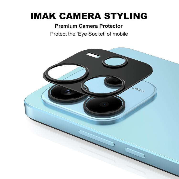 Pour Redmi Note 14 4G Global 163.25mm Cache Protecteur d'Objectif de Caméra en Métal IMAK