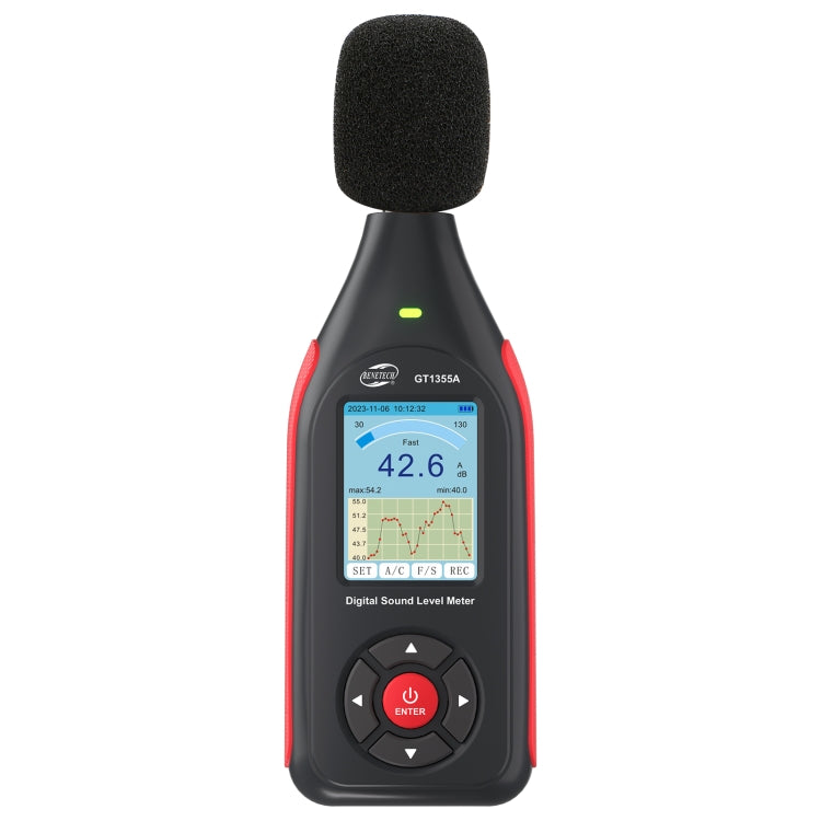 BENETECH GT1355A Testeur de Décibels avec Écran LCD