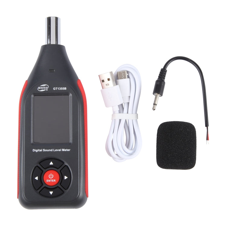 Testeur de décibels avec écran LCD BENETECH GT1355B