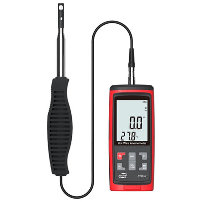 Anémomètre numérique portatif à fil chaud BENETECH GT8616 avec écran LCD