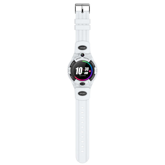 LEMFO i10 1.28 inch IP67 Sport Smart Watch, Support Bluetooth Call / GPS / Message Notification / Heart Rate / Blood Pressure Health Monitor(White)