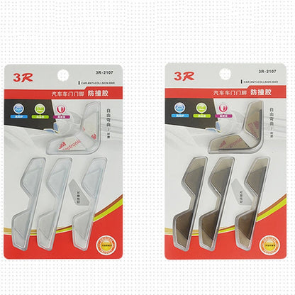 3R 3R-2107 Car Door Anti-collision Rubber Strip Invisible Protection Anti-scratch Aticker(Transparent)