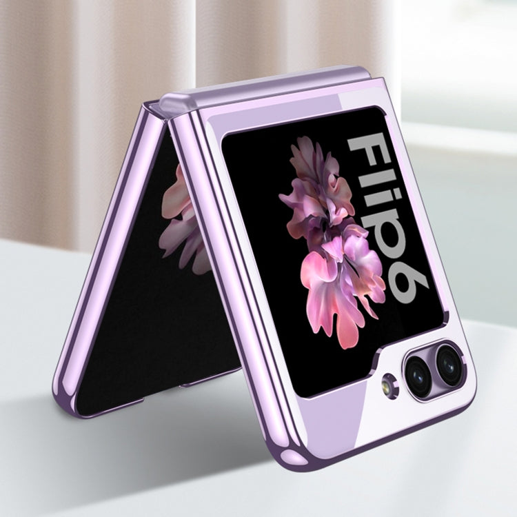 For Samsung Galaxy Z Flip6 / Flip7 FE GKK Electroplating Full Coverage Phone Case(Purple)