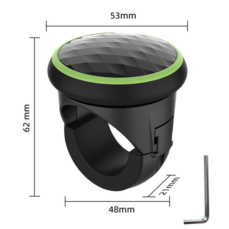 3R 3R-2253 Car Steering Wheel Booster Ball Car Steering Wheel Power Booster(Black Purple)