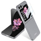 For Samsung Galaxy Z Flip6 / Flip7 FE GKK Ultra-thin Full Coverage Phone Case with Tempered Film(Grey)