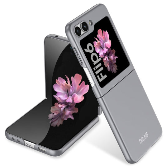For Samsung Galaxy Z Flip6 / Flip7 FE GKK Ultra-thin Full Coverage Phone Case(Grey)