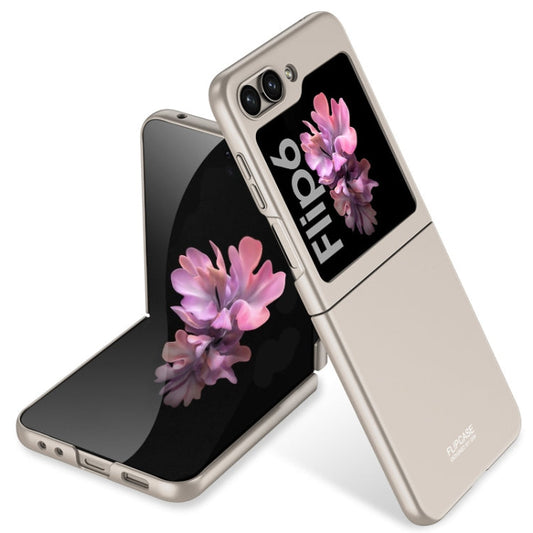 For Samsung Galaxy Z Flip6 / Flip7 FE GKK Ultra-thin Full Coverage Phone Case(Titanium Gray)