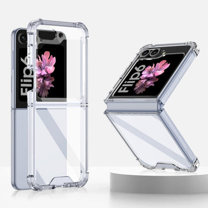 For Samsung Galaxy Z Flip6 / Flip7 FE GKK Airbag Full Coverage Phone Case(Transparent)