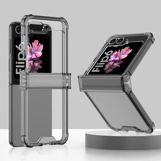 For Samsung Galaxy Z Flip6 / Flip7 FE GKK Airbag Hinge Full Coverage Phone Case(Black)