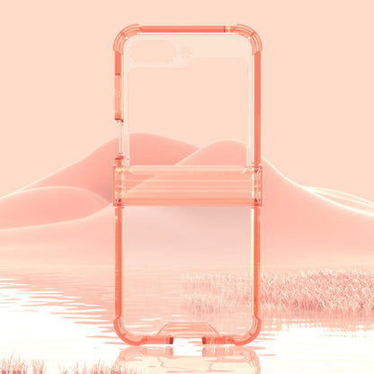 Pour Samsung Galaxy Z Flip6 / Flip7 FE Étui de téléphone à charnière GKK Airbag avec couverture complète et film trempé (Vert)