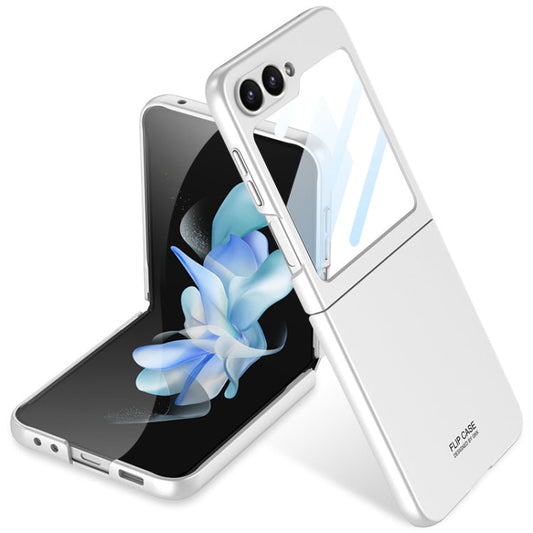For Samsung Galaxy Z Flip6 / Flip7 FE GKK Integrated Ultra-thin Full Coverage Phone Case(Silver)