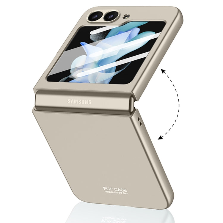 For Samsung Galaxy Z Flip6 / Flip7 FE GKK Integrated Ultra-thin Full Coverage Phone Case(Silver)