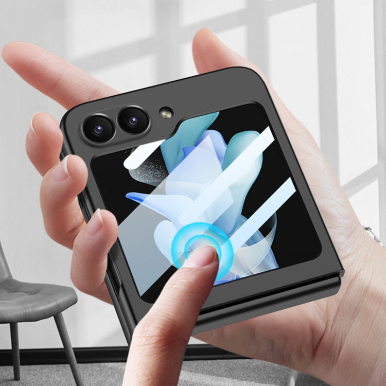 For Samsung Galaxy Z Flip6 / Flip7 FE GKK Integrated Ultra-thin Full Coverage Phone Case(Silver)