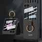 For Samsung Galaxy Z Flip6 / Flip7 FE GKK Integrated Ultra-thin PC Full Coverage Phone Case with Ring Holder(Black)