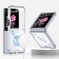 Pour Samsung Galaxy Z Flip6 / Flip7 FE Étui de téléphone antichoc GKK MagSafe Airbag (transparent)