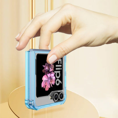 For Samsung Galaxy Z Flip6 / Flip7 FE GKK MagSafe Airbag Shockproof Phone Case(Blue)