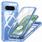 For Google Pixel 9 Pro XL RedPepper Transparent IP54 Life Waterproof Phone Case(Blue)
