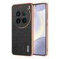 Pour la coque de téléphone vivo X100 Ultra AZNS avec cadre électroplaqué et texture crocodile, couverture complète (Noir)