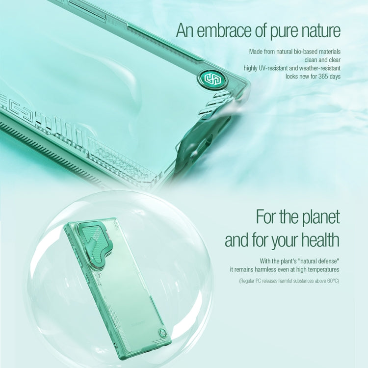For Samsung Galaxy S24 Ultra 5G NILLKIN Ice Sky Prop Series Cover Version Phone Case(Green)