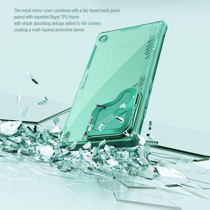 For Samsung Galaxy S24 Ultra 5G NILLKIN Ice Sky Prop Series Cover Version Phone Case(Green)