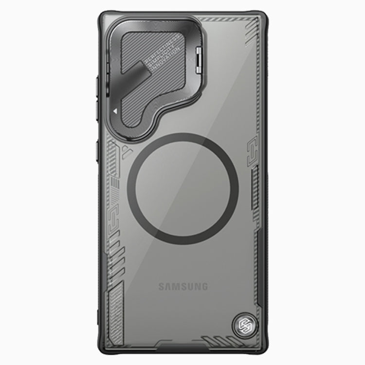 Pour Samsung Galaxy S24 Ultra 5G NILLKIN Ice Air Prop Series Étui de Téléphone Magnétique MagSafe (Noir)