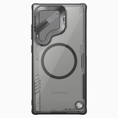 Pour Samsung Galaxy S24 Ultra 5G NILLKIN Ice Air Prop Series Étui de Téléphone Magnétique MagSafe (Noir)
